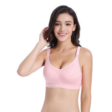 Load image into Gallery viewer, Breastfeeding Cotton Maternity Adjustable Cup Nursing Bra