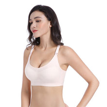 Load image into Gallery viewer, Breastfeeding Cotton Maternity Adjustable Cup Nursing Bra
