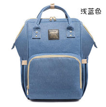 Load image into Gallery viewer, Fashion Backpack for Mom Maternity Nappy Bag Large