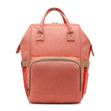 Load image into Gallery viewer, Diaper Bag Mom Wet Bag Zipper Large Capacity Nappy mommy Maternity Travel Backpack Baby bag for stroller High Quality