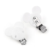 Load image into Gallery viewer, TYRY.HU 1pc Silicone Pacifier Clip  Ecofriendly Crafts Soother Holder Dummy Clips Adapters Attachments
