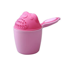 Load image into Gallery viewer, Cartoon Baby Bath Caps Baby Shampoo Cup
