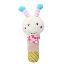 Load image into Gallery viewer, Cute Plush Baby Toys Cartton Baby Rattle Toys