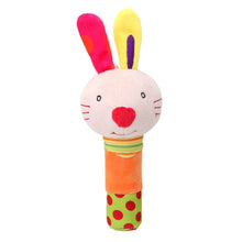 Load image into Gallery viewer, Cute Plush Baby Toys Cartton Baby Rattle Toys