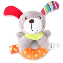 Load image into Gallery viewer, Cute Plush Baby Toys Cartton Baby Rattle Toys