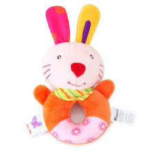 Load image into Gallery viewer, Cute Plush Baby Toys Cartton Baby Rattle Toys