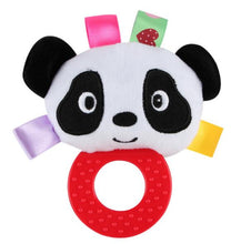 Load image into Gallery viewer, Cute Plush Baby Toys Cartton Baby Rattle Toys