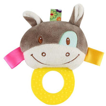 Load image into Gallery viewer, Cute Plush Baby Toys Cartton Baby Rattle Toys
