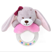 Load image into Gallery viewer, Cute Plush Baby Toys Cartton Baby Rattle Toys