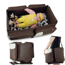 Load image into Gallery viewer, Portable Baby Crib Nursery Travel Folding Baby Bed Infant Cradle Multifunctional Storage Bag For Baby Care
