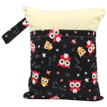 Load image into Gallery viewer, 37*30CM Waterproof Reusable Wet Bag Printed Pocket