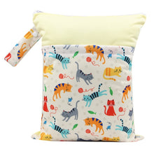 Load image into Gallery viewer, 37*30CM Waterproof Reusable Wet Bag Printed Pocket